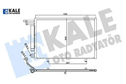 Klıma radyatoru ecosport 1.5 tdcı 15 kale radyatör av1119710ha/ 1855763/ 5264068 resmi