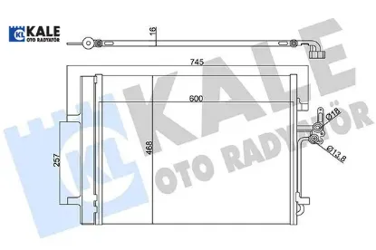 Klıma radyatoru mondeo ıv s max 07 2.0 tdcı galaxy 2.0tdcı 07 14 s60 s80 ıı v60 v70 ııı xc70 ıı 2.5 kale radyatör 6g91 19710 cc/ 9g9119710ba/ 6g9119710 resmi