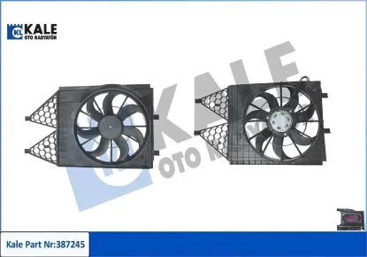 Fan grubu cordoba 02 09-ıbıza ıv 08 16-toledo ıv 12 19-fabıa ı-ıı 99 08-rapıd 12 19-volks wagen polo kale radyatör 6q0959455ad/ 6r0121207/ 6r0959455c resmi