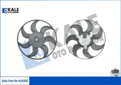 Fan motoru astra f-vectra a-calıbra a 1.6-1.8-1.8 16v-2.0 16v 200w-365mm kale radyatör 1341271/ 90512980/ 90502469 resmi