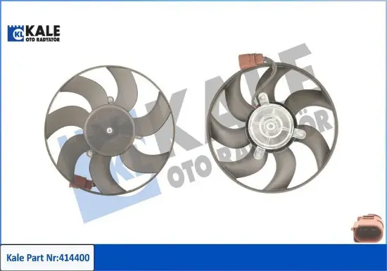 Fan motoru sağ golf 5-6-passat-jetta-caddy 3-a3-octavıa-superb-leon 1.4-1.6-1.9-2.0 150wx292.9mm kale radyatör 1k0959455dg/ 1k0959455ct/ 1k0959455es resmi