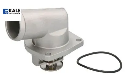 Termostat flanş 92 c astra f-corsa b-tıgra-vectra b-chevrolet tıgra kale radyatör 1338073/ 1338430/ / 90412901 resmi