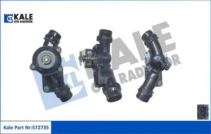 Termostat 97 c m52 m54 e36 e38 e39 e46 e60 e65 e83 e53 e85 kale radyatör 11531437040 resmi