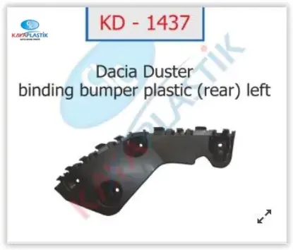 Arka tampon bağlantı ayağı sol kaya plastık 622210009r resmi