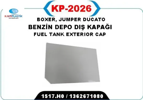 Yakıt depo dış kapağı ducato ııı-boxer ııı-jumper ııı 2006> kaya plastık 1517.H0/ 1362671080 resmi