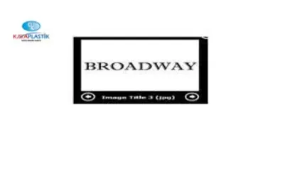 Arka yazı r9 broadway kaya plastık 7700817027 resmi