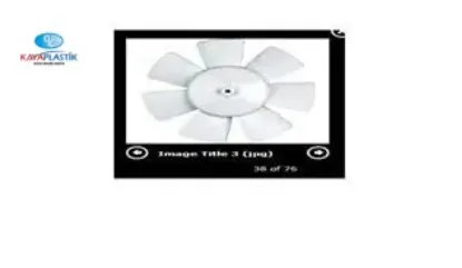 Kalorifer pervanesi r9 kaya plastık 7701027046 resmi