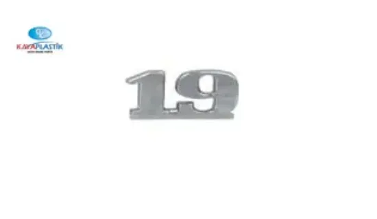 Arka yazı r19 monogram 1.9 19 kaya plastık 7700823985 resmi