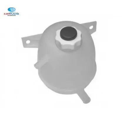 Genleşme kavanozu kapaklı clıo-kangoo-logan radyatör ek su deposu siyah kaya plastık 2171000qaa/ 7701470460 resmi