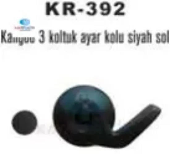 Koltuk ayar kolu siyah sol kangoo 3 kaya plastık 7701209971 resmi
