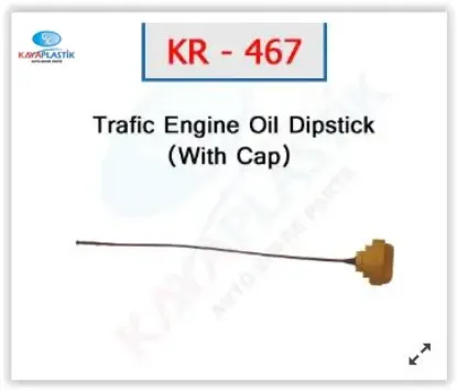 Motor yağ çubuğu kapaklı trafıc ıı kaya plastık 8200901431/ 8200839252/ 8200138515 resmi