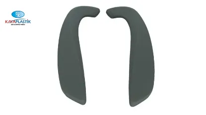 Kapı iç kolçak kapak takım r-l bej fluence-megane 3 kaya plastık 809540013r/ 809600021r resmi