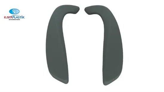 Kapı iç kolçak kapak takım r-l bej fluence-megane 3 kaya plastık 809540013r/ 809600021r resmi