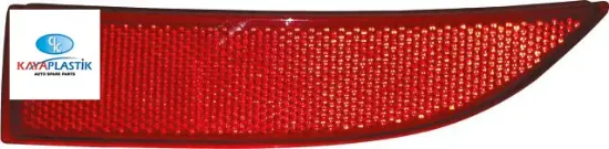 Arka tampon reflektörü sağ symbol 13 sandero ıı 12 logan ıı 12 kaya plastık 265600427r resmi