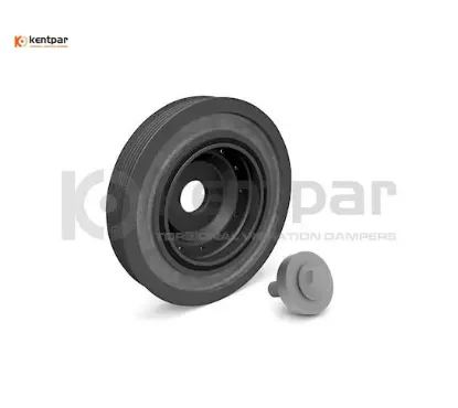 Krank kasnağı kit clıo ıı-kangoo-megane ıı 1.4-1.5-1.6 dcı 16v 1 adet özel pullu cıvata kentpar 8200392697 resmi