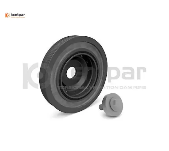 Krank kasnağı kit clıo ıı-kangoo-megane ıı 1.4-1.5-1.6 dcı 16v 1 adet özel pullu cıvata kentpar 8200392697 resmi