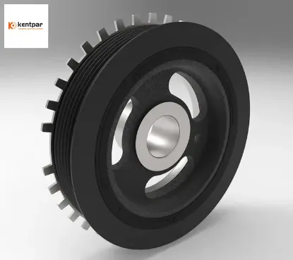 Krank kasnagı mondeo ııı 00 07 mondeo ıv 07 14 s max galaxy 06 15 1.8-2.0 145ps benzınlı kentpar 1s7g6316bc/ 1s7e6316da/ 1561030 resmi