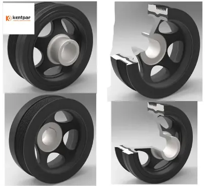 Krank kasnagı om642 w203 w204 c209 c218 c219 w211 w212 c207 x204 w166 w221 kentpar a6420300403 resmi