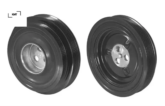 Krank kasnağı 6 4 kanallı transit minibüs--boxer-ducato-jumper 2.2 hdi-tdci 06 tourneo kmt 0515.T1/ 9677608180/ 1387095 resmi