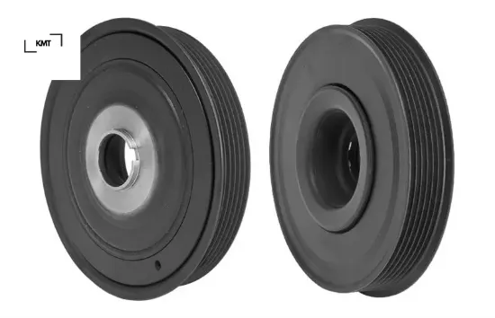 Krank kasnağı 107-207-307-308-406-407-partner-berlıngo-c1-c2-c3-c4-xsara-focus ıı-fıesta 02> 1.4-1.6 kmt 0515.V7/ 0515.V8/ 3m5q6b319cc/ cb resmi