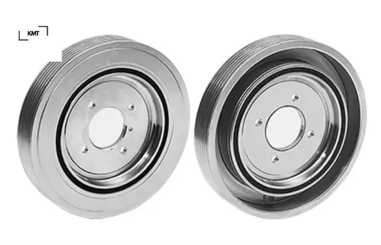 Krank kasnağı partner-exp-berlıngo-scudo-206-306-xsara-scudo 1.9d dw8 klimasız 6 kanal kmt 0515.L7/ 0515.Q6/ 9624596880 resmi