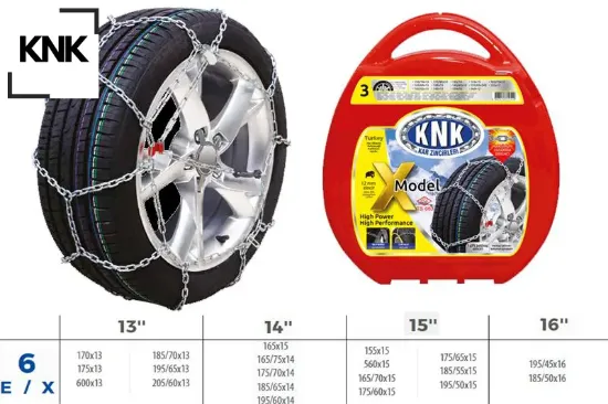 Patinaj zinciri takmatik çapraz 13-14-15-16 jant zincir ebatları için resime bakınız knk  resmi
