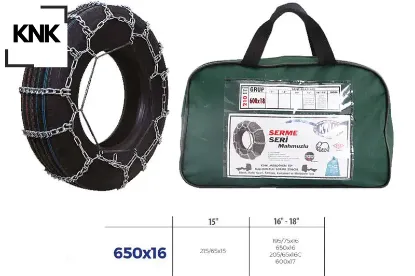 Patinaj zinciri minibüs ve kamyonet serme 650x16 zincir ebatları için resime bakınız knk  resmi