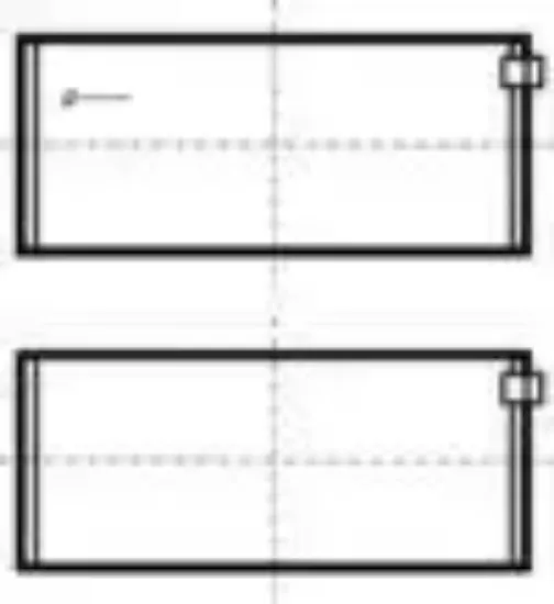Kol yatak takımı 0.25 m270 m271 m274 w176 w203 w204 w205 w211 w212 w213 c257 c253 r172 kolbensmıtch a2710380110/ 7140024025mm resmi
