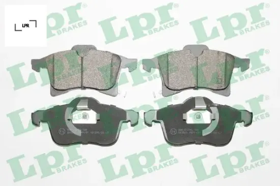 Ön fren balatası astra h 04> merıva a-b 03> zafıra 05> corsa c-d 03> combo c-d 04> lpr 95514416/ 93176115/ 1605080/ 1605998 resmi