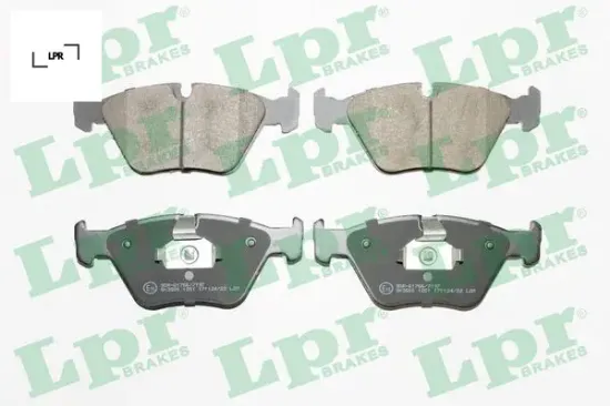 Fren balatası on bmw e36 m3 e46 m3 e34 e32 e83 z4 lpr 34116779652 resmi