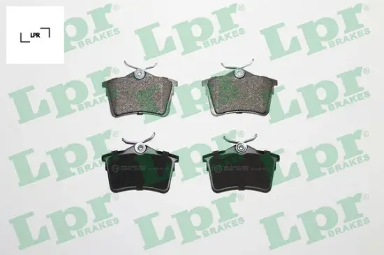 Arka fren balatası p307 00>09 p308 07>14 partner 08> partner tepee 08> berlıngo 08> c4 04>16 lpr 1623180680/ 4254.14/ 4254.15/ 4254.29 resmi