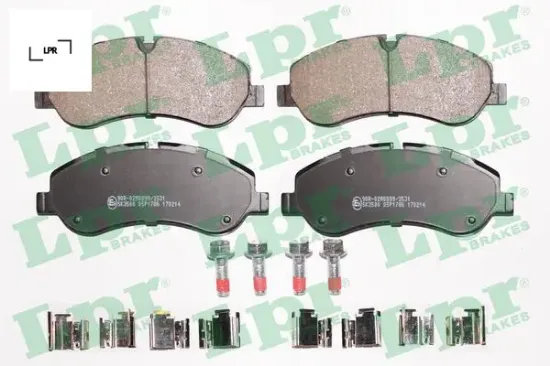 Ön balata ford transıt v363 14> -transıt custom 2.2 tdcı 12> kablolu lpr mebk2j2k021aa/ bk212k021aa / 1842632 resmi