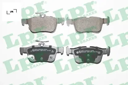 Arka fren balatası galaxy ııı 15> mondeo v 14> edge 15>19 focus ıv 17> kuga ııı 19> lpr jx612m007aec/ ktlx612m007aeb resmi