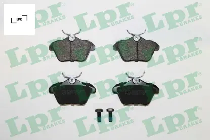 Arka fren balatası alfa romeo 156 97>05 166 98>07 164 93>98 lancıa kappa 95>01 lpr 77362257/ 71712910/ 9945775 resmi