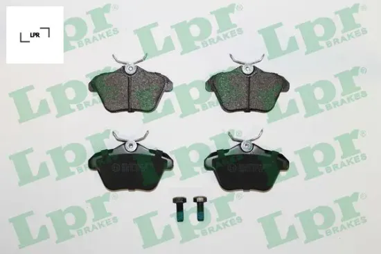 Arka fren balatası alfa romeo 156 97>05 166 98>07 164 93>98 lancıa kappa 95>01 lpr 77362257/ 71712910/ 9945775 resmi