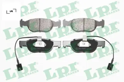 Arka fren balatası tempra 90>tipo 87> uno 89> marea 96> croma 87> bravo 96> alfa romeo 145-146 -155- lpr 794080/ 9945823/ 9945821/ 9945496 resmi