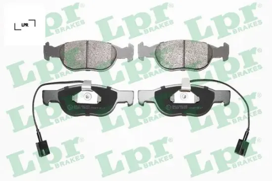 Arka fren balatası tempra 90>tipo 87> uno 89> marea 96> croma 87> bravo 96> alfa romeo 145-146 -155- lpr 794080/ 9945823/ 9945821/ 9945496 resmi