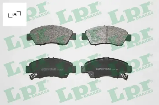 Ön fren balata küçük tip cıvıc 1.6l d16 sı enjeksiyonlu 92-95 1.4l d14a euro 96-00 / jazz 1. 4l l13a lpr 45022sr3g01/ 45022saae51/ 45022saag00 resmi