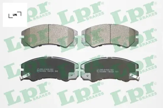 Disk fren balatası ön monterey a 1991-1998-mu 1989-2002-trooper 1991-1998-vehıcross 1997-2000 lpr 1605852/ 1605619/ 93169002 resmi