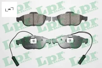 Ön fren balatası alfa romeo 156 97>05 147 01>10 fişli lpr 71713144/ 9947935/ 71770957 resmi