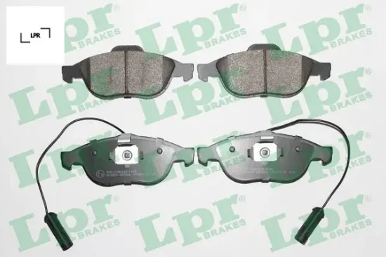 Ön fren balatası alfa romeo 156 97>05 147 01>10 fişli lpr 71713144/ 9947935/ 71770957 resmi