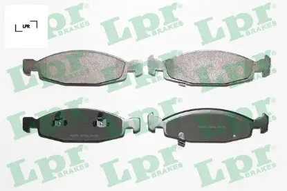 Ön balata jeep grand cherokee 2.5 2.5td 3.1 91-01 2.7crdi 4.0 4.7 99-9.05 lpr 05011969aa/ 050118592aa resmi