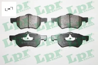 Ön balata dodge caravan ııı 3.3 awd-3.8 t 00-07 voyager ııı 2.4-2.5crd 2.8crdi 3.3 00 12.08 lpr 05072216aa/ 5072216aa/ 5072215aa resmi