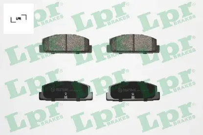 Arka balata mazda 323 f vı-323 s vı 08/94-05/04 - 626 ııı 11/87-11/92 - 626 v 2.0 - 98-02 lpr fb712628za/ gs392643z/ wva20031 resmi