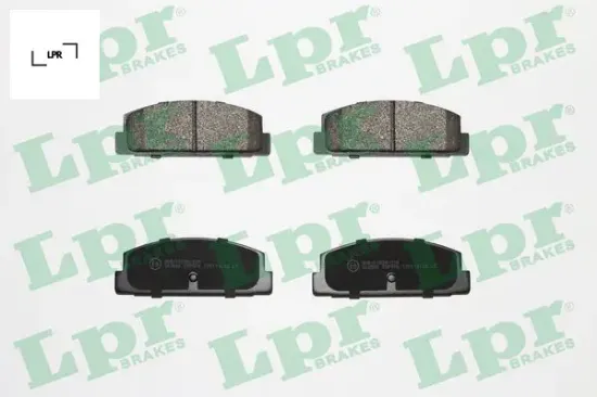 Arka balata mazda 323 f vı-323 s vı 08/94-05/04 - 626 ııı 11/87-11/92 - 626 v 2.0 - 98-02 lpr fb712628za/ gs392643z/ wva20031 resmi