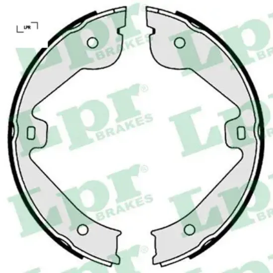 El fren balatası range rover 3 l322 02>12 vw touareg mercedes w164 w251 porsche cayenne 9pa audı q lpr sfs000051/ 7l0698525/ 1644200620 resmi