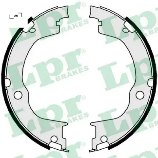 El fren balatası opel antara chevrolet captiva lpr 96626083/ 4804801/ 96625871/ 4804768 resmi