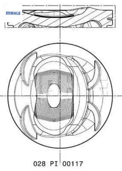 028pı00117002 pıston segman 76.51mm 050 golf 5-6-jetta 3-4-passat-1.4tsı-fsı blg bmy cava ctha 05 mahle 03c107065aq resmi