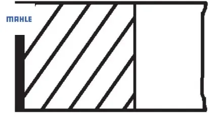 Segman 81.00mm std caddy ııı golf ıv-v bora passat 1.6 01- bfq bgu alz bse bsf mahle 06b198151a resmi