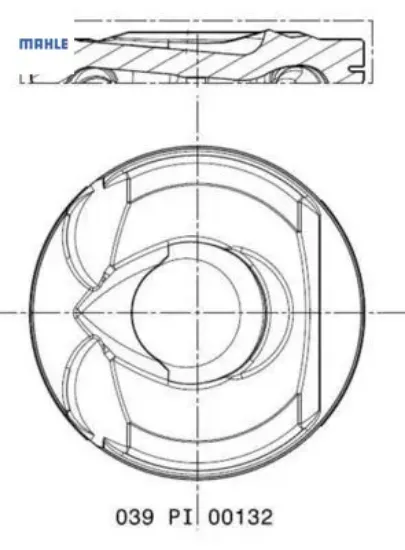 Motor piston segman 0.50 207-208-308-508-2008-3008-5008-rzc-c4-c5-ds3-ds4 1.6 thp ep6 77.50 mahle 1613665180 resmi